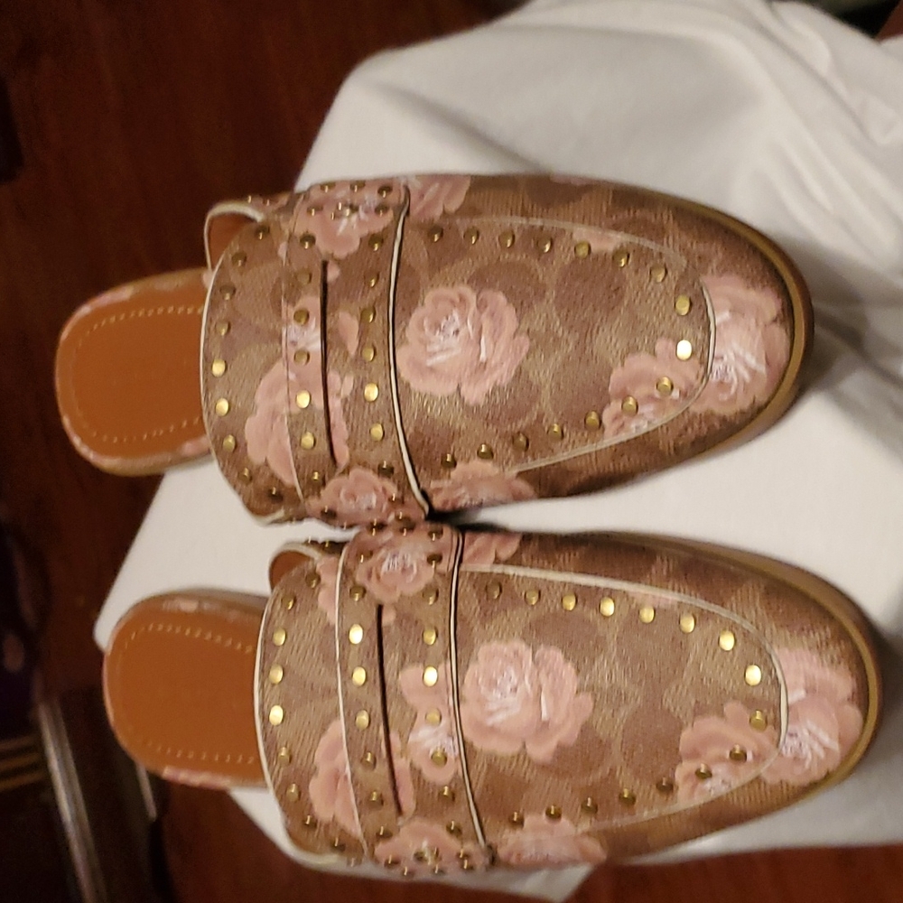 Coach slippers